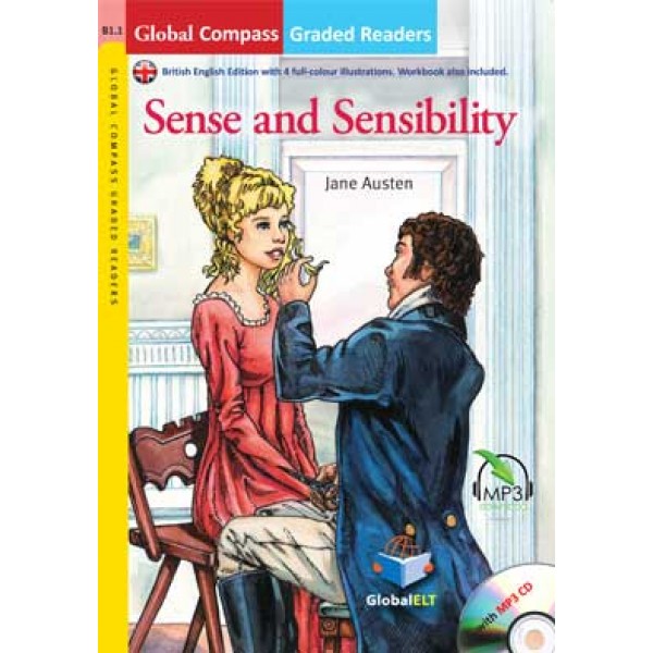 Graded Reader - Sense and Sensibility with MP3 CD - Level B1.1