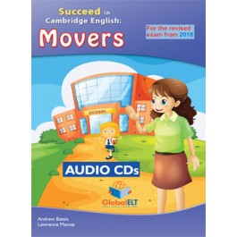 Cambridge YLE - Succeed in MOVERS -2018 Format - 8 Practice Tests - Audio CDs