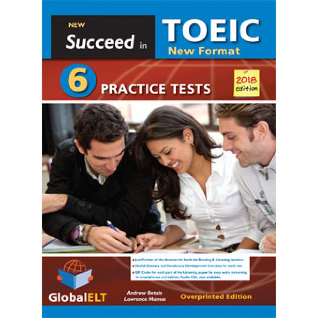6 Practice Tests for TOEIC Listening and Reading Online Audio