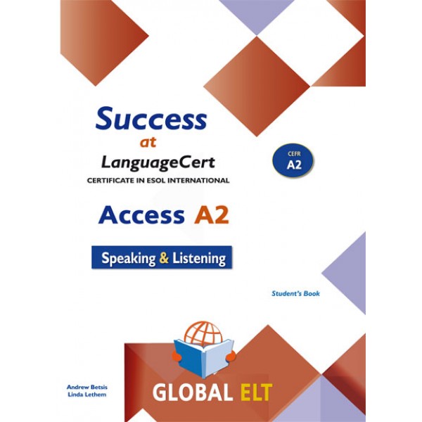 Success at LanguageCert A2 ESOL SELT Student's book LanguageCert 