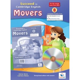 Cambridge YLE - Movers Pack (Succeed in Movers - 2018 Format - 8 TESTS &  i-Move) - Student's books with Audio CD & Answer Key