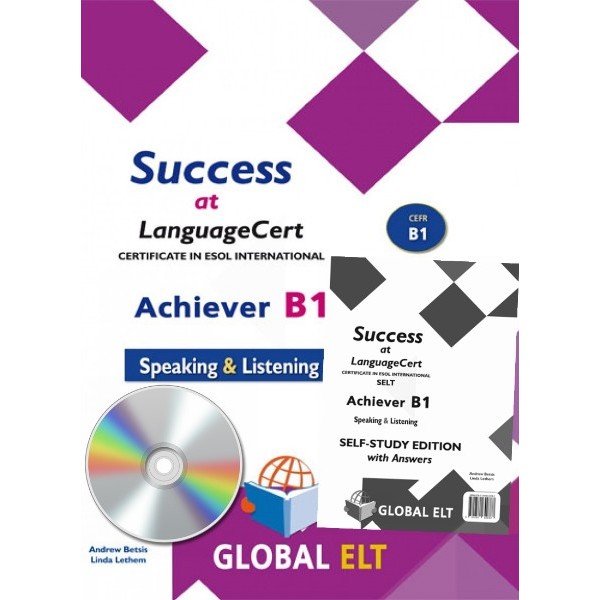 Success at LanguageCert B1 ESOL SELT Self-study Edition LanguageCert 